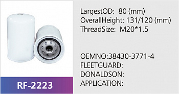 Фильтр масляный RF-2223 (1/)