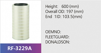 Фильтр воздушный RF-3229A (1/)