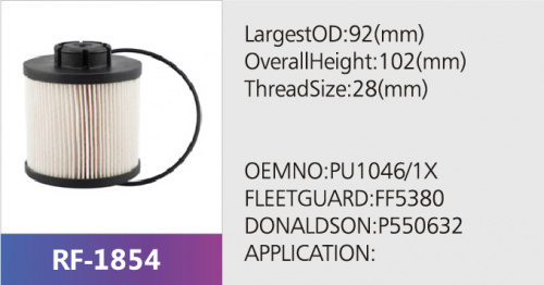 Фильтр топливный EF-2636